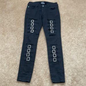Royal Bones buckle pants